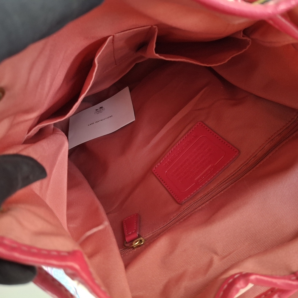 Coach Multicolor Backpack - Picture 12 of 15